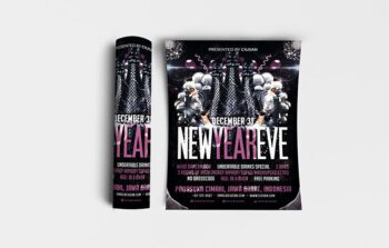 New Year Eve Flyer Template 2