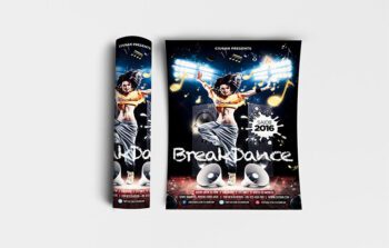 Breakdance Flyer Template