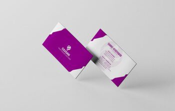 Purple Corporate - Business Card Template
