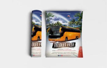 Telolet Fest Flyer Template