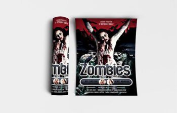 Zombies Flyer Template